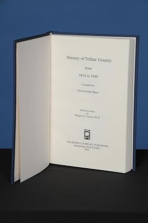 HISTORY OF TELFAIR COUNTY from 1812 to 1949
