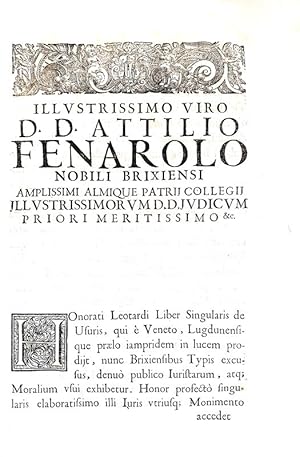 Liber singularis de usuris, et contractibus usurariis coercendis. In quo omnes fere quaestiones a...