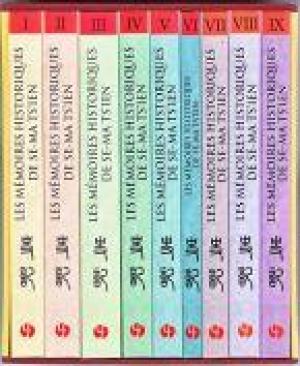 Les mémoires historiques de Se-Ma Ts'ien : Coffret 9 volumes