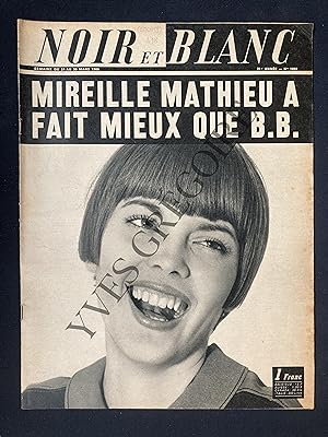 NOIR ET BLANC-N°1099-DU 24 AU 30 MARS 1966-MIREILLE MATHIEU