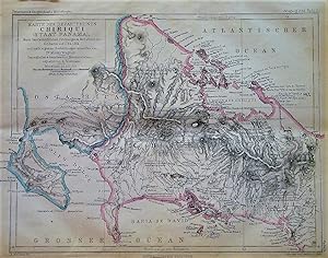 1863 Map of the Province of Chiriqui (State of Panama). After Handwritten Drawings & Surveys of C...