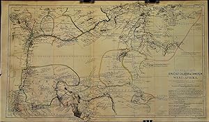 1863 Map of the River Basins of the Binue, Old Calabar & Cameroon in West Africa. With Special Co...