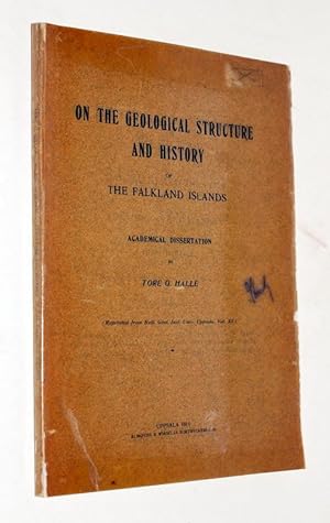 On the geological structure and history of the Falkland Islands. Academical dissertation.