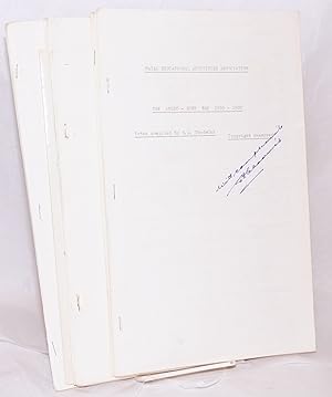 [Group of six mimeographed publications from the Natal Educational Activities Association, signed...