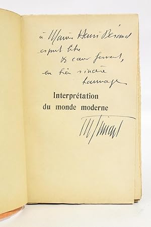 Interprétation du monde moderne