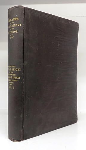 Annual Reports of the Department of the Interior for the Fiscal Year Ended June 30, 1900. Twenty-...