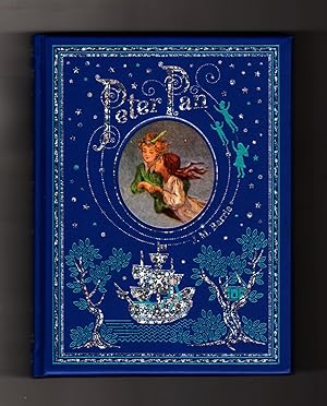 Peter Pan - 2014 Decorative Illustrated Fine Bonded Leather Edition. Illustrations by F.D. Bedfor...