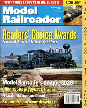 Model Railroader Magazine, August 2001: Vol. 68, No. 8