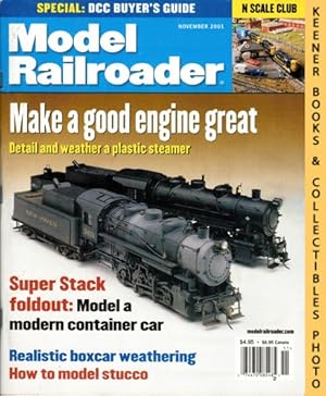 Model Railroader Magazine, November 2001: Vol. 68, No. 11