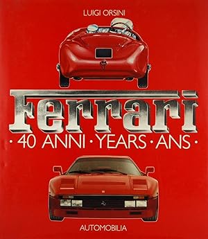 Ferrari 40 Anni / 40 Years / 40 Ans