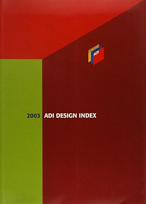 ADI design index 2003 - Edizione italiana e inglese
