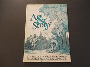 Art And Story #1 Fanzine Black Star James D Denney; C.C. Beck
