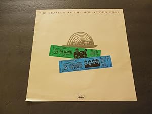 The Beatles At The Hollywood Bowl Album Insert/Poster ONLY
