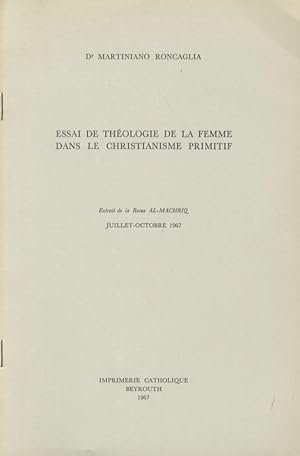 Essai de théologie de la femme dans le christianisme primitif.