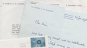 Zes brieven en een kaartje aan Nico Wijnen.
