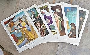 Life of Christ Teaching Pictures - A Part Set of 29 Posters - Poster No.2 Is Missing - Original S...