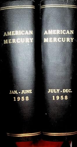 American Mercury. January-December 1958 (= Vol. LXXXVI and LXXXVII) [bound in 2 Vol.]