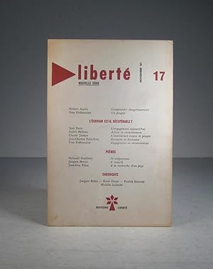 Liberté No. 17 : Novembre 1961