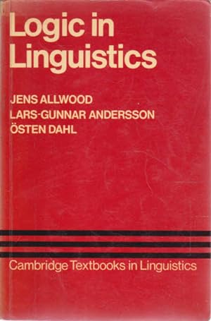Logic in Linguistics; Cambridge Textbooks in Linguistics