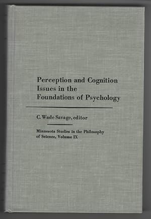 Perception and Cognition Issues in the Foundations of Psychology