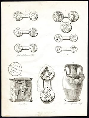 Antique Print-ANCIENT OBJECTS-I-MALTA-Boisgelin-1804