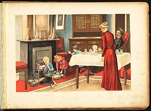 Antique Print-Sinterklaas gifts-SINT NICOLAS-ZWARTE PIET-Abramsz-1911
