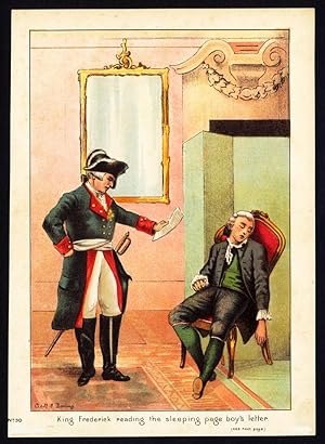 Antique Print-FREDERICK THE GREAT-KING OF PRUSSIA-1878