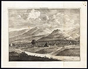 Antique Print-MAGNESIA-MANISA-TURKEY-Le Brun-de Bruyn-1700