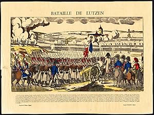 Antique Print-LUTZEN-BATTLE-NAPOLEONTIC-ARTILLERY-INFANTRY-Georgin-Pellerin-1912