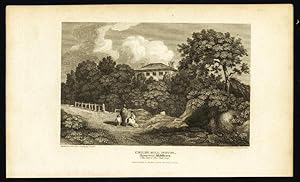 Antique Print-CHILD'S HILL HOUSE-MIDDLESEX-LONDON-ENGLAND-UK-Britton-Pote-1815