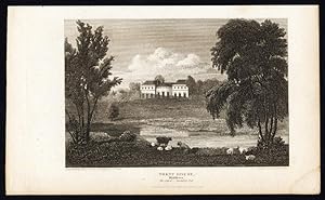 Antique Print-TRENT HOUSE-MIDDLESEX-CUMMING-ENGLAND-UK-Britton-Hobson-1815