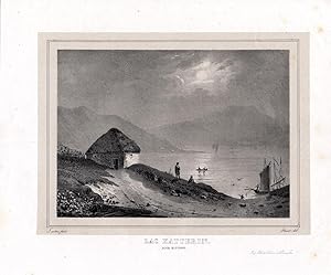 Antique Print-LOCH KATTERIN-SCOTLAND-Pernot-1827