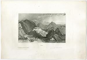 Antique Print-SULI-SOULI-GREECE-ALBANIA-Meyer-1837