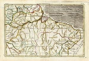 Antique Map-NORTH-BRAZIL-Bonne-1780