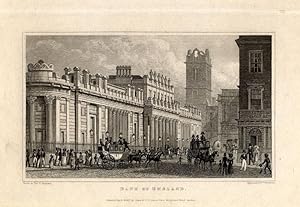 Antique Print-BANK OF ENGLAND-LONDON-Shepherd-1827