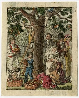 8 Antique Prints-GENRE-CHILDREN-CATCHPENNY-Anonymous-ca. 1800