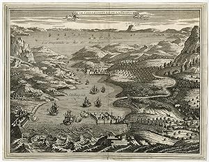 Antique Print-TOPOGRAPHY-HELLESPONT-DARDANELLES-MARMARA-ISTANBUL-Duflos-1747