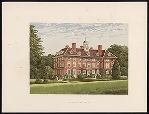 Antique Print-TYTTENHANGER PARK-ALBAN'S-HERTFORDSHIRE-Morris-Fawcett-Lydon-1880