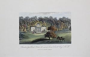 A Single Original Miniature Antique Hand Coloured Aquatint Engraving By J Hassell Illustrating Su...