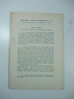Bollettino "Sodalitas Thomistica" n. 8