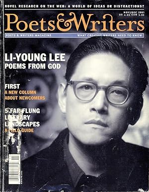 Poets & Writers Magazine, Nov-Dec 2001, Vol. 29, #6 (Li-Young Lee cover)