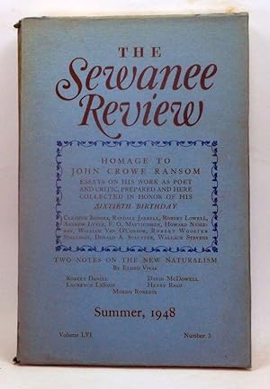 The Sewanee Review, Volume 56, Number 3 (July-September 1948). Homage to John Crowe Ransom: Essay...