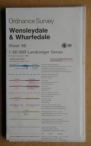 Wensleydale & Wharfedale. Landranger Sheet 98.
