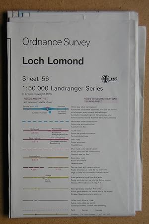 Loch Lomond. Landranger Sheet 56.