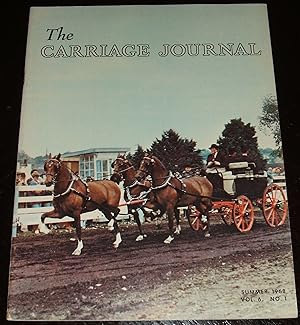 The Carriage Journal Summer 1968 Volume 6 Number 1