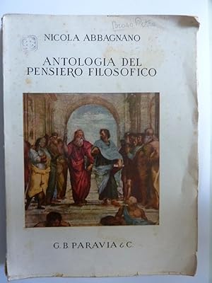 ANTOLOGIA DEL PENSIERO FILOSOFICO