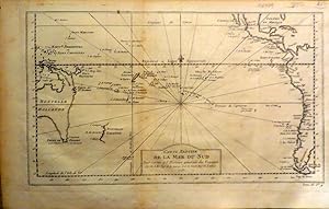 Carte Reduite de la mer du sud