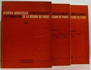 Schéma directeur d'aménagement et d'urbanisme de la région de Paris - trois tomes (tome I II III ...