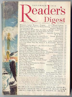 Reader's Digest November 1958