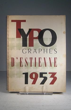 Typographes d'Estienne 1953